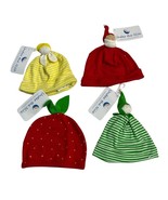 Under the Nile Caps Hats Unisex Baby 0-3M Organic Cotton Mixed Set Of 4 - $30.44 CAD