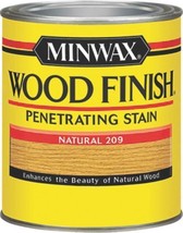 NEW MINWAX 22090 NATURAL INTERIOR OIL BASED WOOD FINISH STAIN - £20.47 GBP