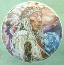 Cabinet knob Indian Chief the last reservation Southwest South - $5.20