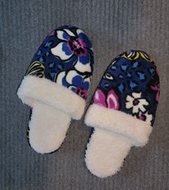 NWOT Vera Bradley Floral House Shoes Slippers Size Large 9-10 - £27.77 GBP