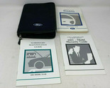 2001 Ford Windstar Owners Manual Handbook Set with Case OEM K01B04005 - £28.30 GBP