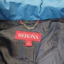 Merona VN1119796 Women's Blue Full Zip Pockets Sleeveless Vest Size Small  image 3