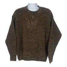 Redhead Bass Pro Shop Men&#39;s Knitted Long Sleeved Crew Neck Sweater Size L - £22.22 GBP