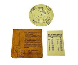 Derck&#39;s Gauge Dial Indianapolis IN Copyright 1943 Decimal Thread Tapers Angles - £17.19 GBP