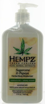 Hempz Sugarcane and Papaya Herbal Body Moisturizer. 17 fl oz - $22.77