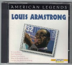 Louis Armstrong CD &quot;American Legends&quot; BX2 - $11.11 CAD