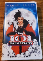 101 Dalmatians Glenn Close VHS Walt Disney - £4.15 GBP