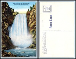 Yellowstone National Park Postcard - Great Falls Of The Yellowstone FZ6 - £2.32 GBP