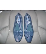 Dr Scholls E23-15 Leather Loafer Moccasin Blue Double Air-Pillo Insoles ... - £28.64 GBP
