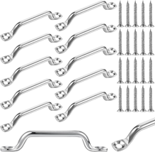 Stainless Steel Footman Loop with Flat Head Tapping Screws Bimini Top Strap Foot - £14.67 GBP