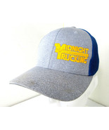 Flexfit Midnight Trucking Meshback Stretch Cap - Grey/Blue - Size S/M - ... - $11.83