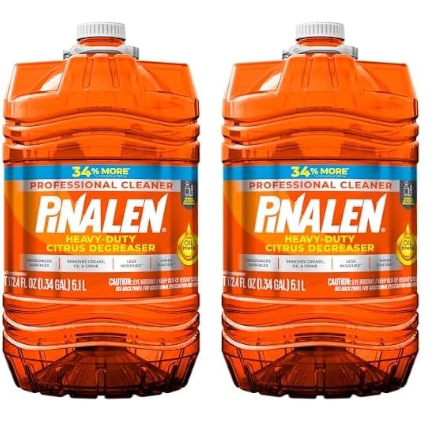 PINALEN Heavy Duty Citrus Multipurpose Degreaser - Home Professional Cleaner for
