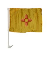 AES 12x18 New Mexico State Car Vehicle 12&quot;x18&quot; Flag - £3.56 GBP