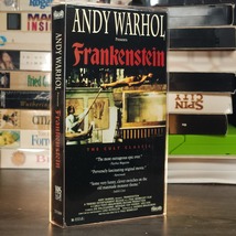 Andy Warhol Presents Frankenstein (aka Flesh for Frankenstein) VHS Cult Horror - £39.11 GBP