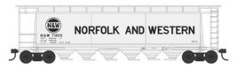 Bowser #38152 Norfolk &amp; Western Cylindrical Hopper #71851 N-Scale - $17.05