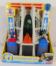 Imaginext Fisher Price Super Friends Hall Of Justice Superman Batman New Dc 2015 - £31.12 GBP