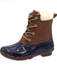 Jessica Carlyle Duck Girls and Combat Style Rain Duck Boots - £22.78 GBP