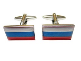 Russia Flag Cufflinks - £31.96 GBP