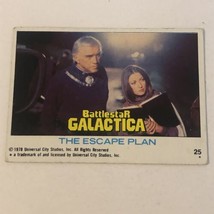 BattleStar Galactica Trading Card 1978 Vintage #25 Lorne Greene - £1.54 GBP