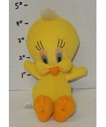 Vintage Looney Tunes Tweety Bird 6” Yellow Orange By Applause - $15.69