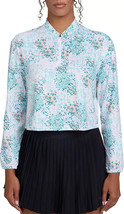Bad Birdie Women&#39;s Blade UV 1/4 Zip Long Sleeve Golf Pullover Floral Pri... - $735.95 MXN
