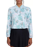 Bad Birdie Women&#39;s Blade UV 1/4 Zip Long Sleeve Golf Pullover Floral Pri... - $737.87 MXN