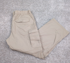 BC Clothing Pants Men L x 30 Khaki Cargo Convertible Shorts Outdoor Hiking - £19.57 GBP