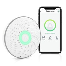 Airthings 2950 Wave Radon - Smart Radon Detector With Humidity And, Free... - $207.95