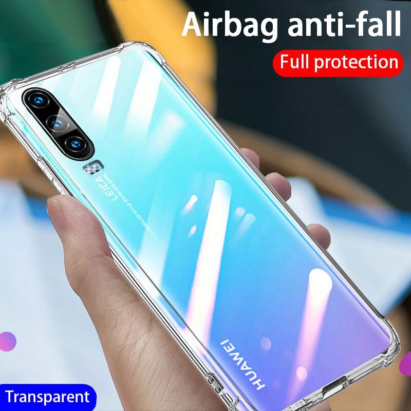 Shockproof Silicone Phone Case For Huawei P20 P10 P30 Lite P40 Case For Mate 10  - $7.31