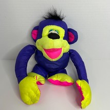 1994 Vintage Fisher Price Puffalumps 12&quot; Chattering Chimps Plush Monkey ... - $361.11 MXN