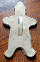 Vintage Metal Ginger Bread Man Cookie Cutter Metal Collectible Decorative Nice   - £7.90 GBP