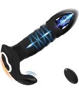 Thrusting Prostate Massager Anal Vibrator with 7 Vibration Mode 3Thrusti... - £21.18 GBP