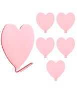 COMNICO 6 Pack Heart Shaped Stainless Steel Adhesive Hooks Silver - €5,11 EUR COMNICO 6 Pack Heart Shaped Stainless Steel Adhesive Hooks Silver - €5,11 EUR
