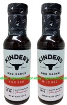 ( LOT 2 ) NewKinder&#39;sPremium Quality Mild BBQ Sauce 15.3 ozEa Food Spices SEALED - £14.28 GBP
