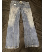 Antik Denim Bootcut Jeans - Women&#39;s Size 31 - Distressed Patchwork - $37.95