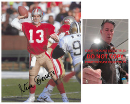 Steve Bono signed San Francisco 49ers 8x10 football photo COA Proof autographed - £58.37 GBP
