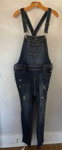 Torrid Overalls Jumpsuits Womens Size 12 Blue Denim Sleeveless Adjustabl... - $23.74