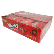 Wacky Bubble Gum Rolls (36x15g) - Strawberry - £37.55 GBP