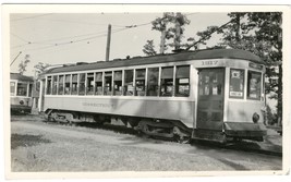 Vintage Glossy Photo of Trolley Car No. 1917 Street Car Connecticut Line 5.75&quot; W - £4.78 GBP