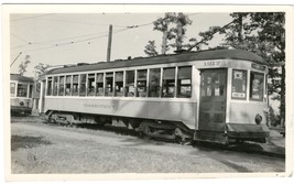 Vintage Glossy Photo of Trolley Car No. 1917 Street Car Connecticut Line 5.75&quot; W - £4.56 GBP