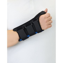 MEDI Protect. Universal Wrist Thumb Brace (Black/Blue) Right Hand X-Large - $31.04