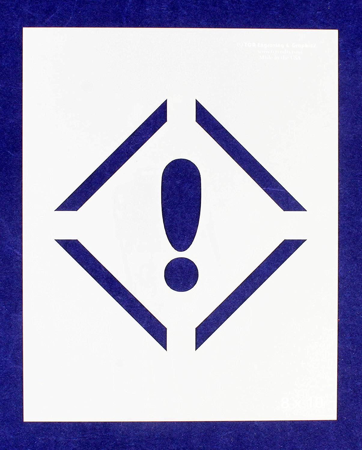 Parent Stencil SKU - Safety Attention - $6.99+