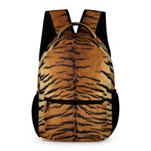 Mondxflaur Tiger Backpacks for School Kids Teen Schoolbag Lightweight 16.2in - £27.88 GBP