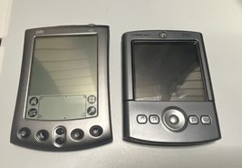 Palm Tungsten T M550 &amp; M500 LOT OF 2 Pocket PDA / Untested AS-IS - £16.23 GBP
