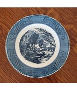 Currier &amp; Ives Old Grist Mill Plate - £7.86 GBP