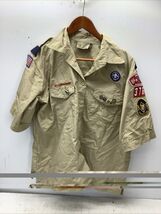 Boy Scout UNIFORM SHIRT Women’s Ladies Blouse XL (18-20)  Tan Short Slee... - $34.99
