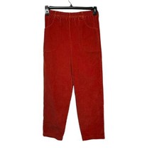 garnet hill corduroy burnt orange pants Women’s Size 26 XS - £22.60 GBP