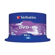 Verbatim 43550 4.7GB 16x DVD+R Matt Silver - 50pk Spindle  - $82.00
