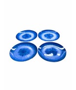Royal Norfolk Blue Burst  Dinner Plate 7” Set Of 4 - $1,111.25 MXN