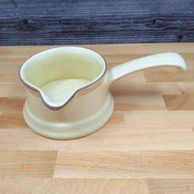 Pfaltzgraff Village Round Gravy Boat with handle and Castle Mark - £7.49 GBP